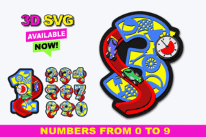 stickers numbers