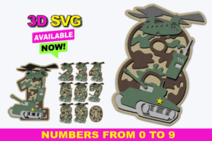stickers numbers