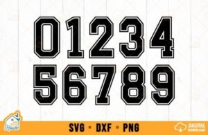 stickers numbers