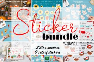 stickers template