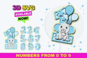stickers numbers
