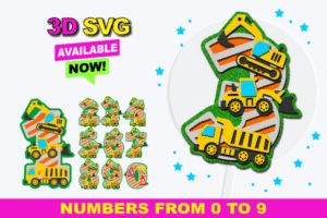 stickers numbers