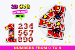 stickers numbers
