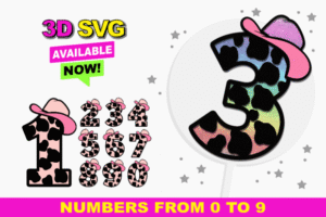 stickers numbers