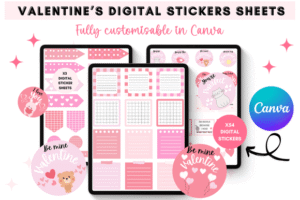 stickers template