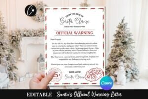 template letter from santa