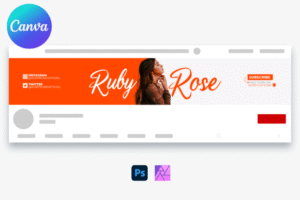 template youtube banner