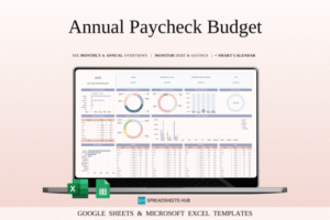 template schedule excel