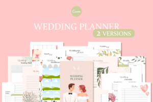 wedding schedule template