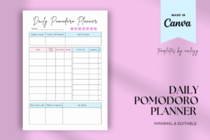 block schedule template