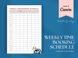block schedule template