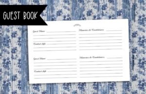 funeral home program template