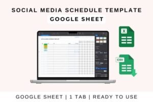 Template Schedule