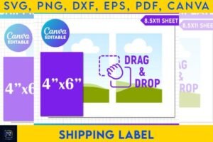 address label template