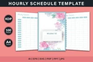 schedule template hourly