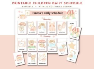 Daily Schedule for Kids