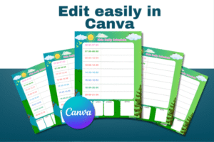 daily schedule template