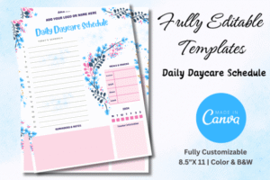 daily schedule template