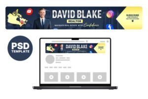 template youtube banner