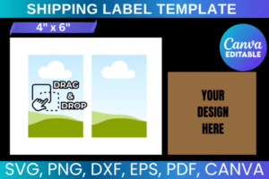 address label template