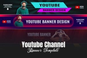 template youtube banner