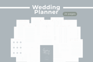 wedding schedule template