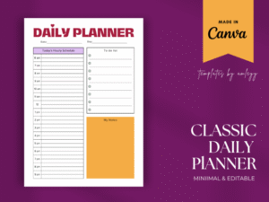 block schedule template