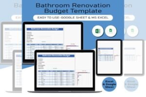 template schedule excel