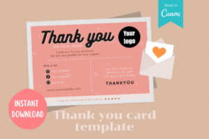 template for thank you letter