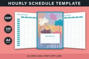 schedule template hourly