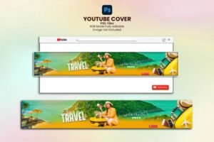 template youtube banner