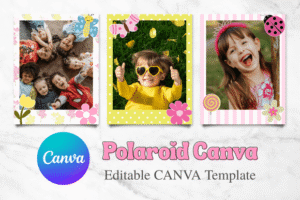 polaroid frame template