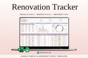 template schedule excel