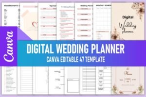 wedding schedule template