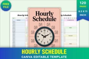 schedule template hourly