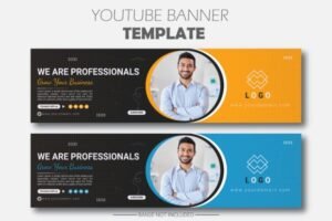 template youtube banner