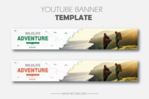 template youtube banner