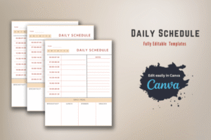 daily schedule template