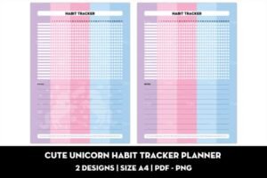 template schedule weekly