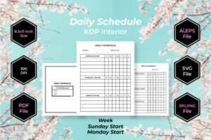 Daily Schedule for Kids