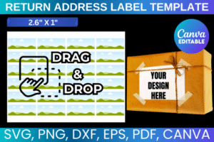 address label template