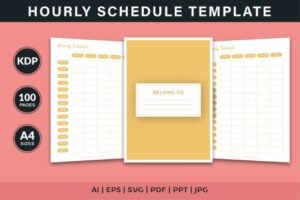 schedule template hourly