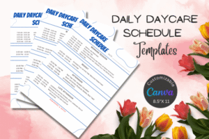 daily schedule template