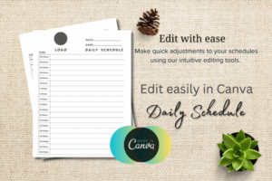 daily schedule template