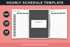 schedule template hourly