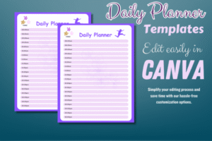 daily schedule template