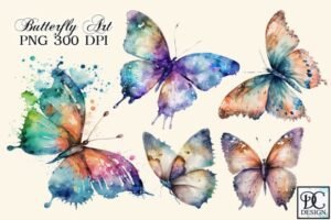 stickers butterfly