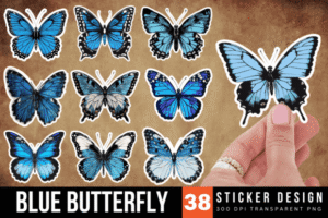butterfly stickers