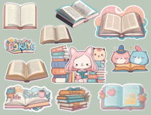 book stickers