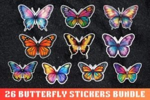 butterfly stickers